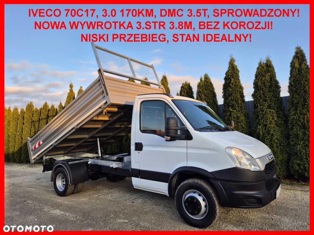 Iveco 70c17 3.0 170KM/ Nowy Kiper 3.8m/ - 1