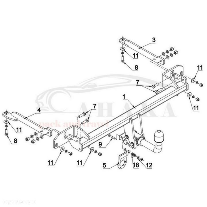 Hak Holowniczy Automat Do Opel Mokka 2012-2019 - 3