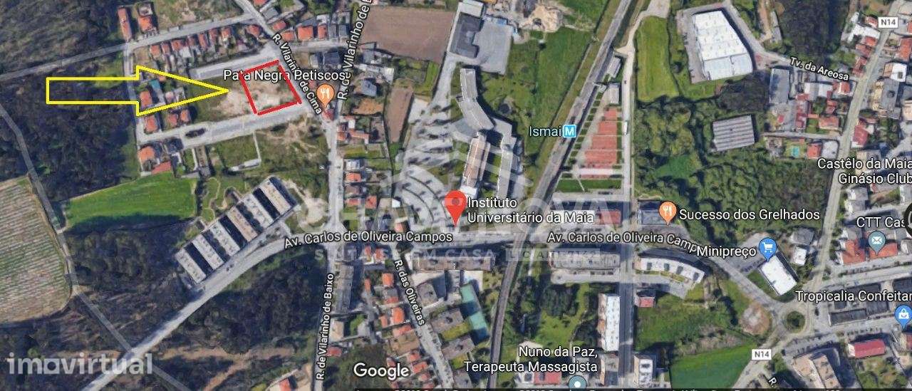 Terreno para moradia  - Castelo da Maia (ao ISMAI) - Grande imagem: 4/20