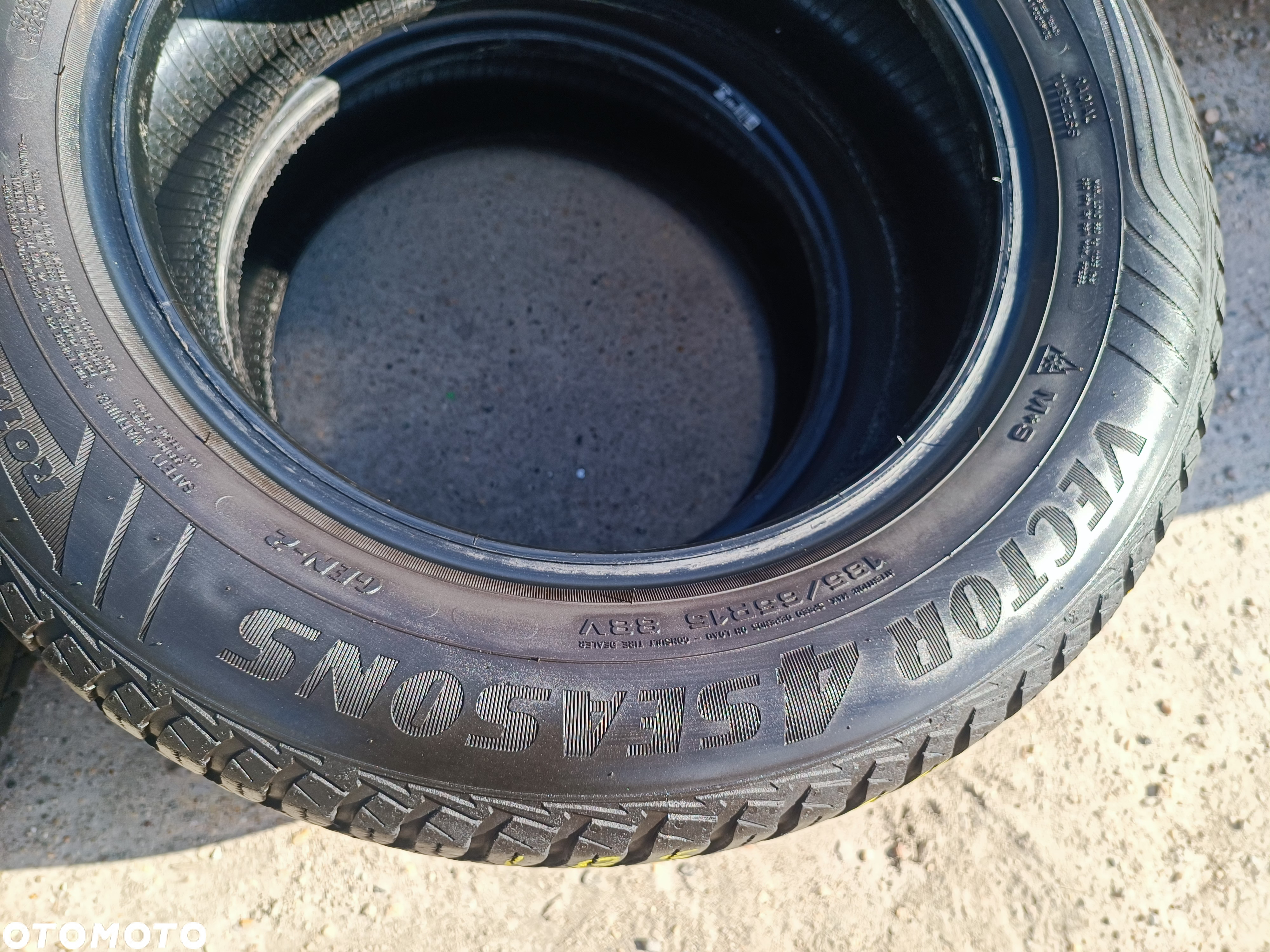 185/65R15 88V Opony Całoroczne Wielosezonowe Goodyear Vector4Season gen 2 Legnica ALU-RAD 5mm 185/65 - 4