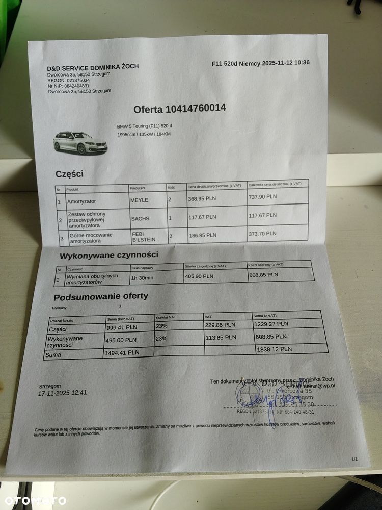 BMW Seria 5 520d - 14
