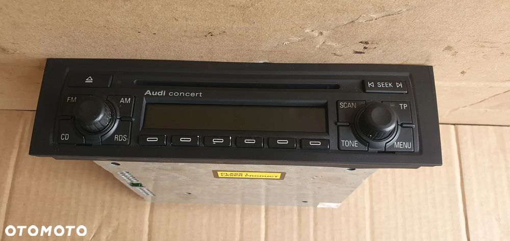 Radio radioodtwarzacz Oryginał Audi A3 8P 8P0035186C - 5