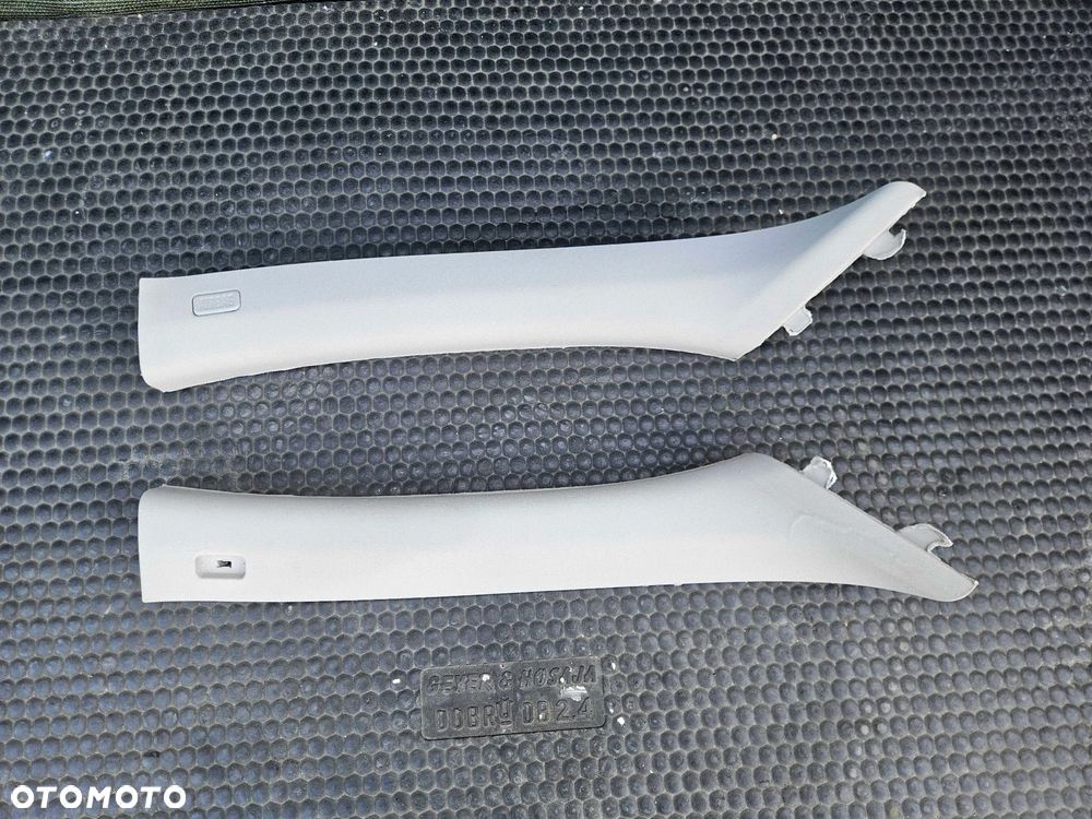 Osłony Osłona Poszycie Zaslepka Słupka A B C Słupków Podsufitki Tapicerka BMW 3 E90 Lift LCI 2009r - 2