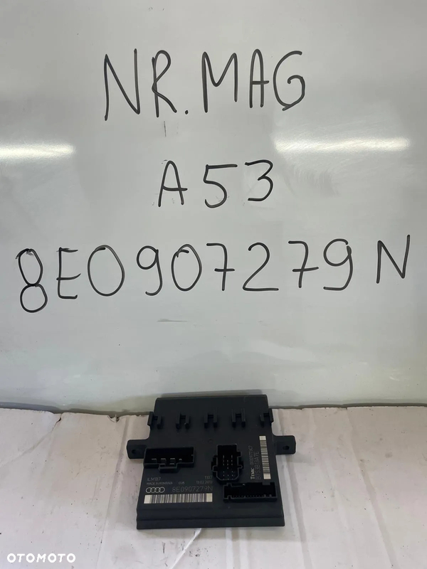 MODUŁ STEROWNIK ŚWIATEŁ AUDI A4 B7 8E0907279N