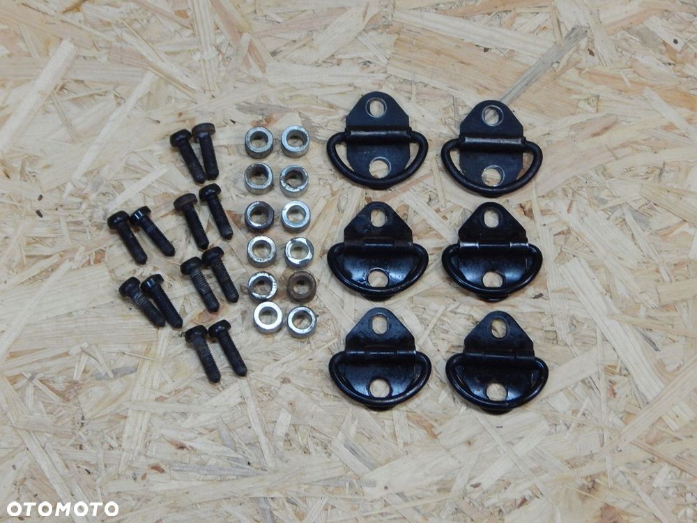vw t5 lift t6 mocowanie ucho uchwyt zaczep bagażu ładunku 7e0801899 komplet - 1