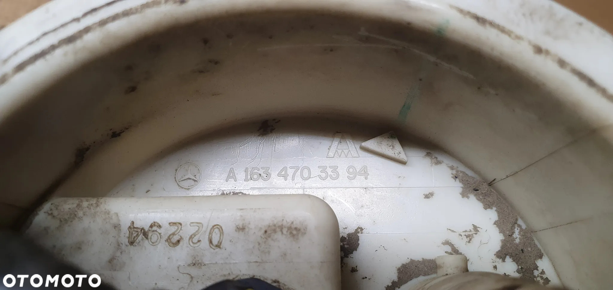 Pompka paliwa pływak pompa Mercedes ML W163 4.0 CDI A1634703394 - 7