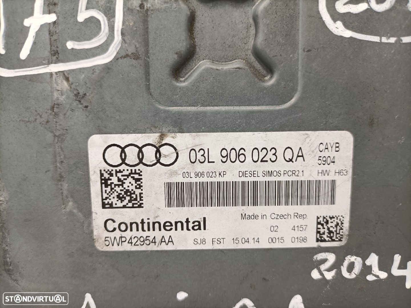 Centralina Motor Audi A1 (8X1, 8Xk) - 3