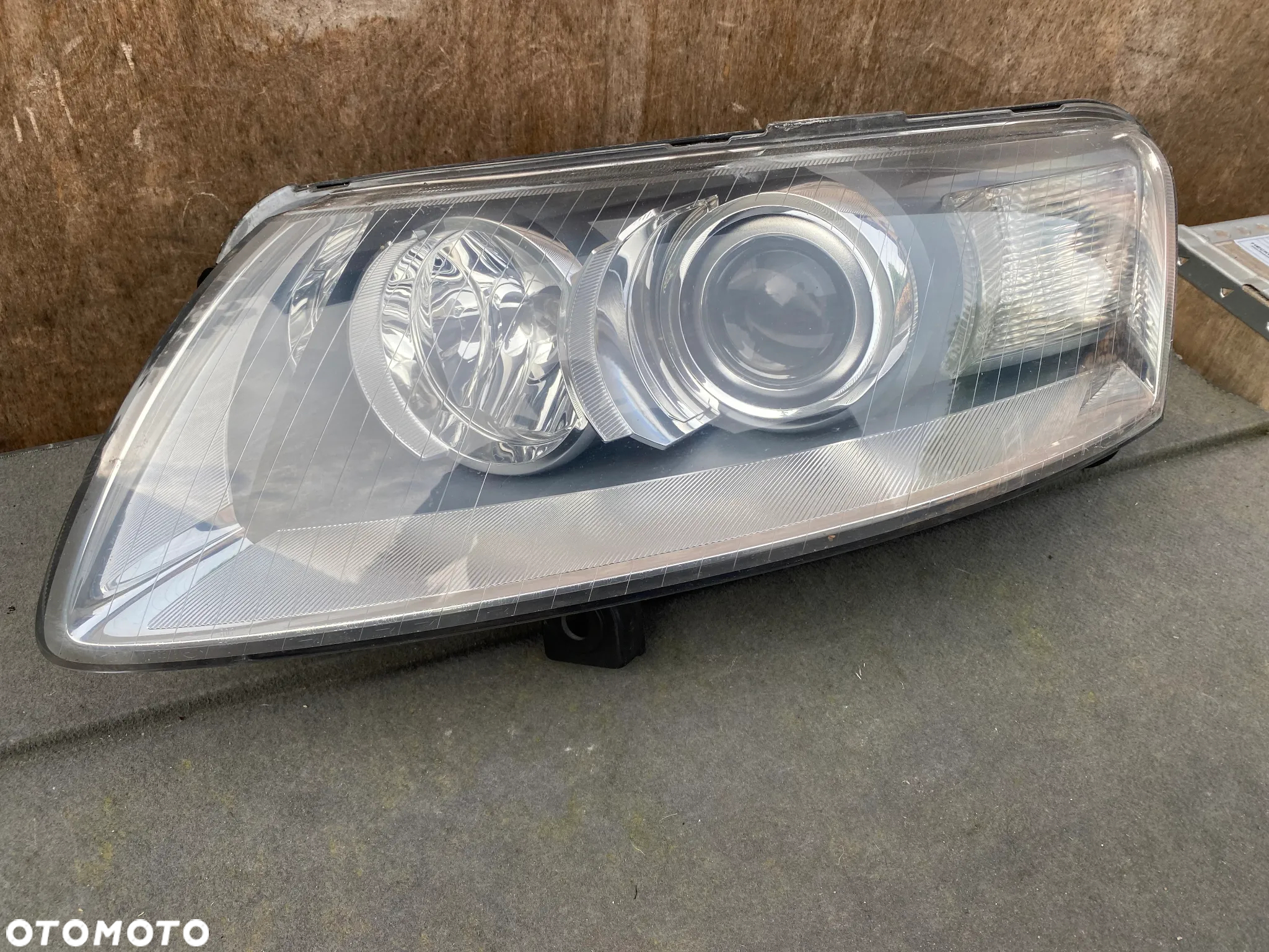 lampa audi a6 C6 bi xenon nieskrętny eu lewa - 2