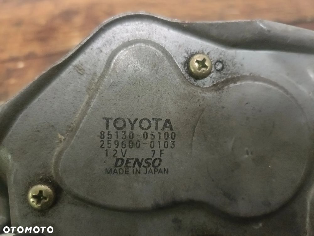 TOYOTA AVENSIS T25 03-09 r. SILNICZEK WYCIERACZKI TYLNEJ TYŁ KLAPA EU 85130-05100+ - 3