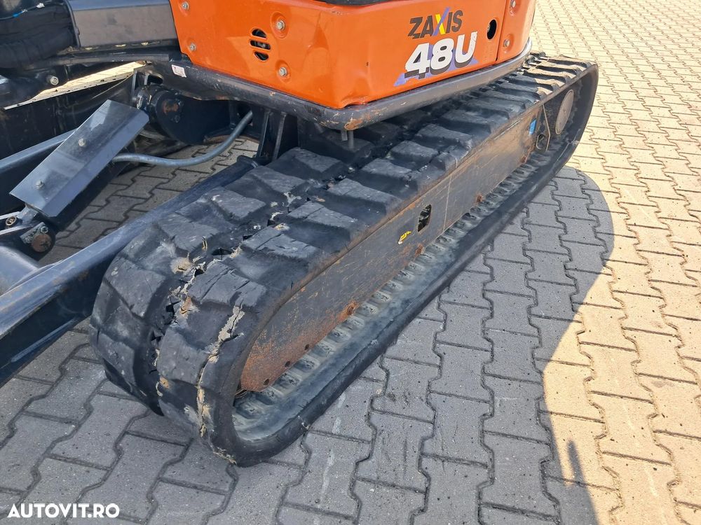 Hitachi ZX48U-6 CLR ZAXIS48U MINIEXCAVATOR LAMA TIP BULDOZER - 12