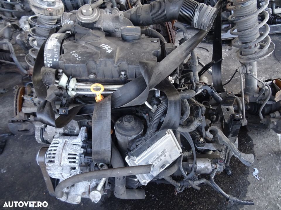 Motor Volkswagen Polo 1.4 TDI BNM din 2007 fara anexe - 1