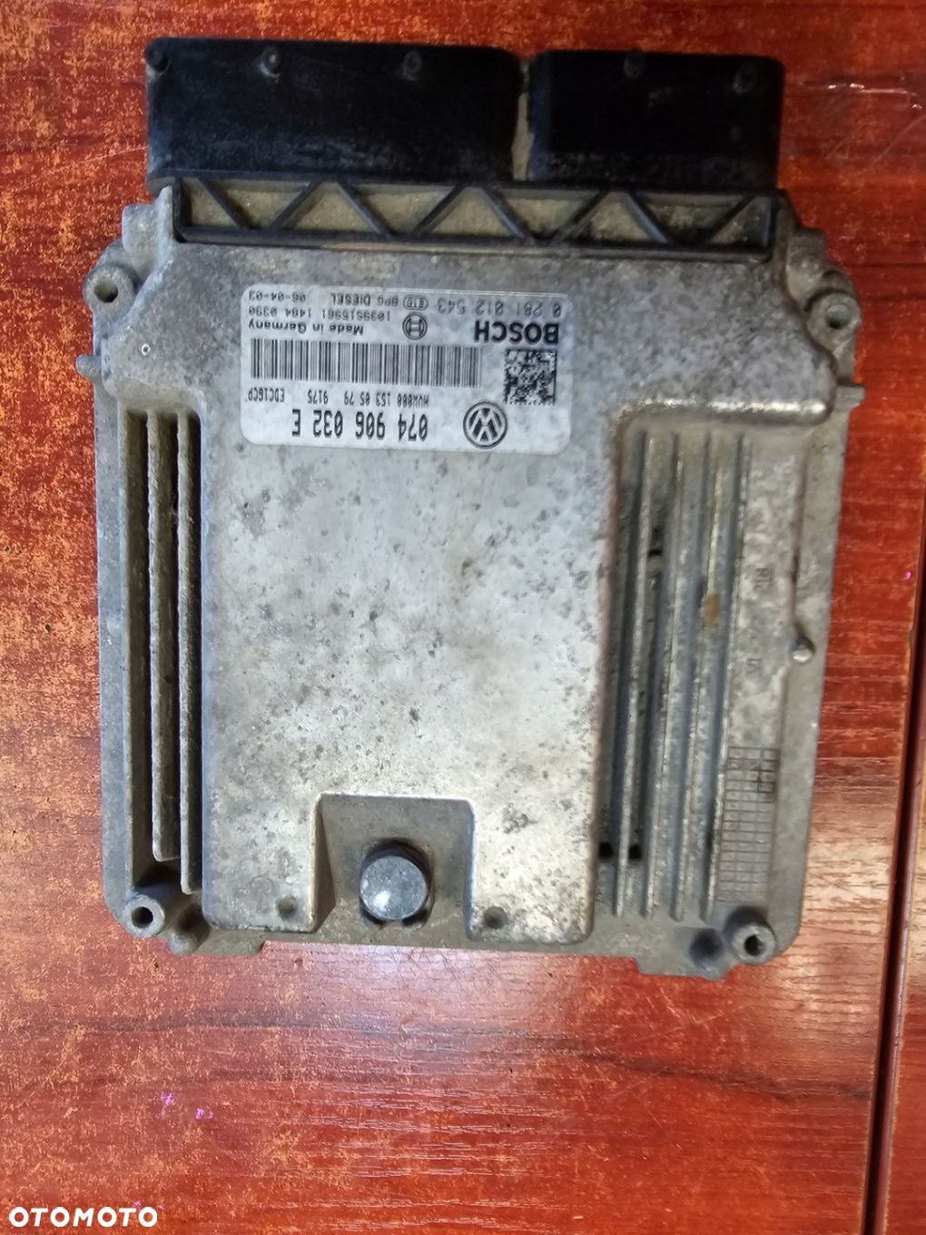 KOMPUTER STEROWNIK SILNIKA VW CRAFTER 06- 2.5TDI 0281012543 074906032E - 1