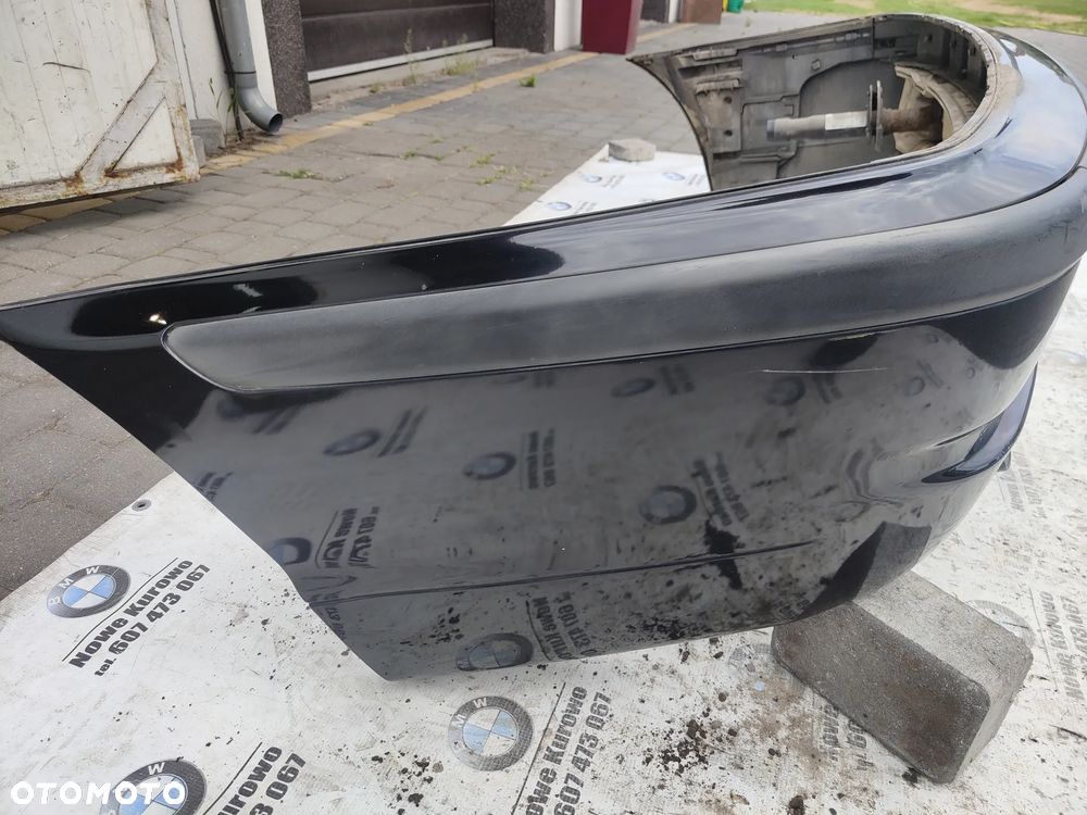 BMW E46 Sedan Zderzak tylny tył M-Pakiet Cosmosschwarz 303/9 PDC - 9
