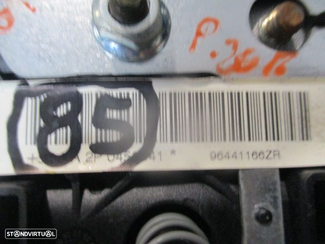 Kit Airbags 9642928880  96441166ZR  600237000  9644903280  96361057XX  96361056XX    PEUGEOT 206 2002 1.4I 75CV 3P CINZA SEM TABLIER - 10