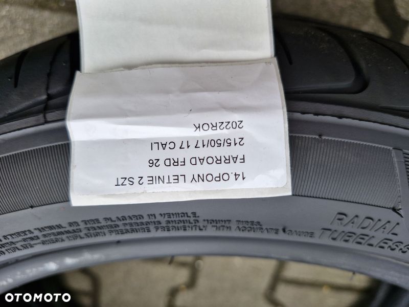 2 OPONY LETNIE LATO FARROAD FRD 26 215/50/17 2022r - 7