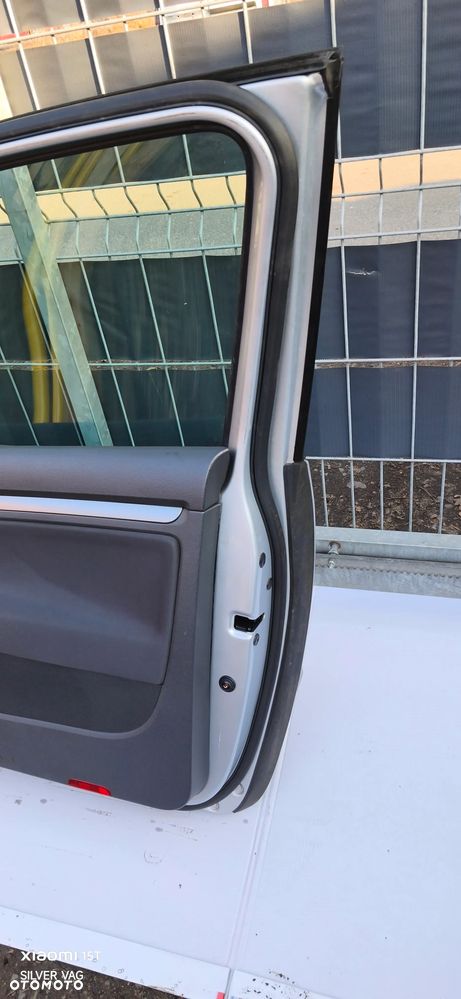 Drzwi kompletne Lewe Prawe VW GOLF 5 LA7W V części przód przednie 3D srebrne kierowcy poszycie - 17