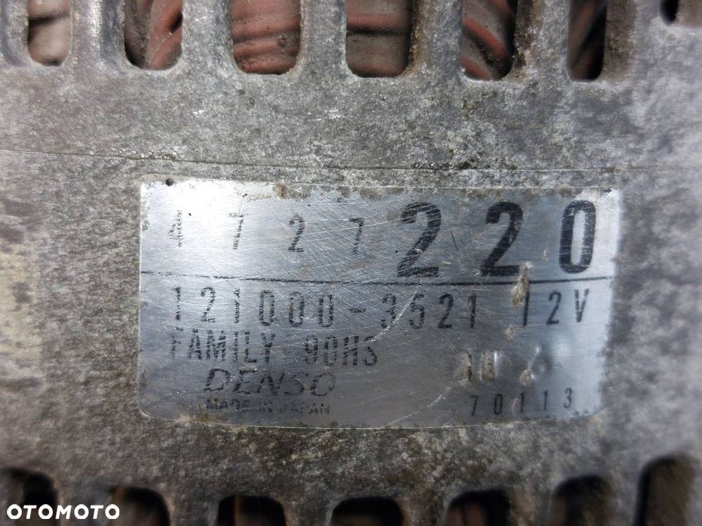 ALTERNATOR CHRYSLER VOYAGER III 2.4 16V 121000-3521 - 4