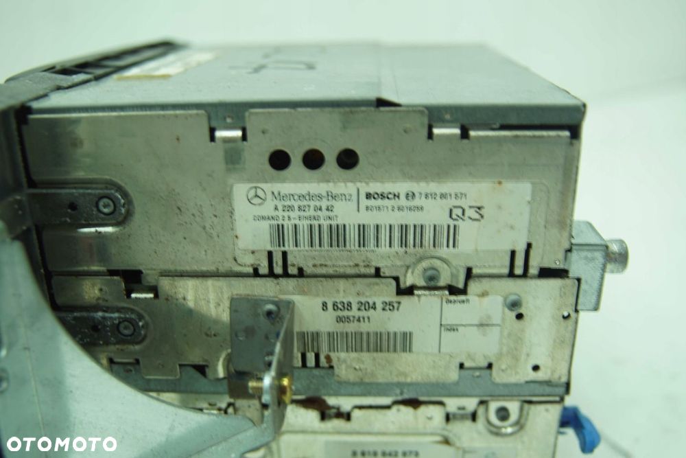COMAND RADIO NAVI MERCEDES A2208270442 CL W215 W220 - 12