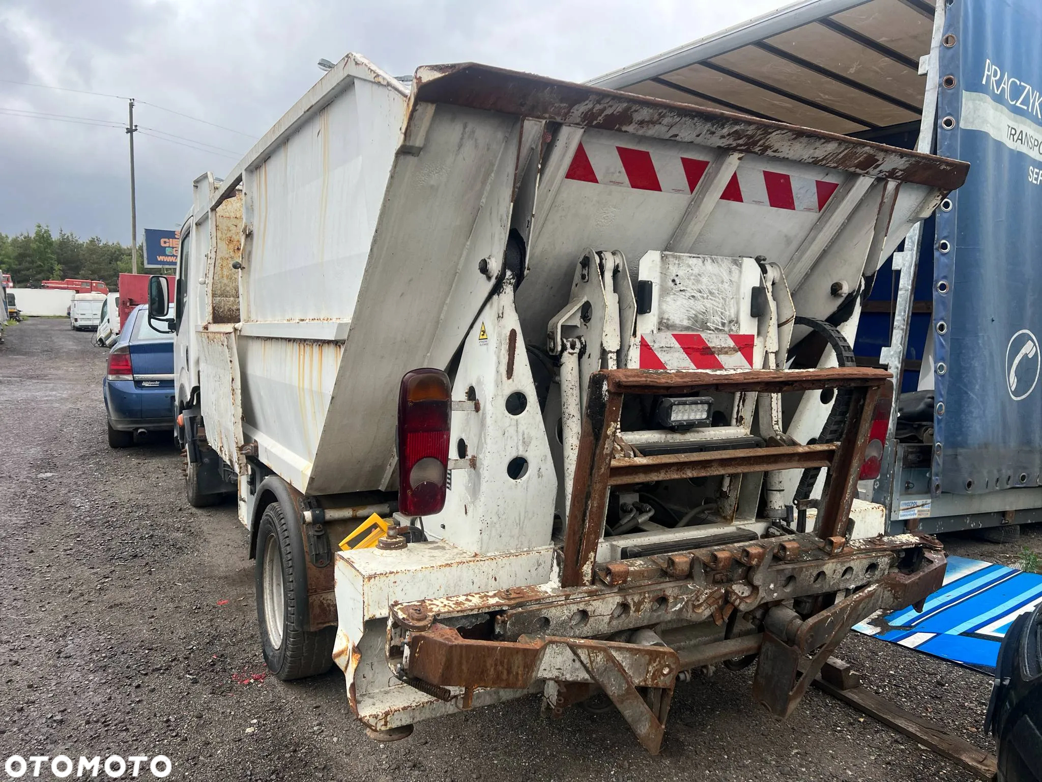 Śmieciarka / zabudowa śmieciarki !! Nissan 35.13-2900, R105-F-RV-VD-BO !! - 2