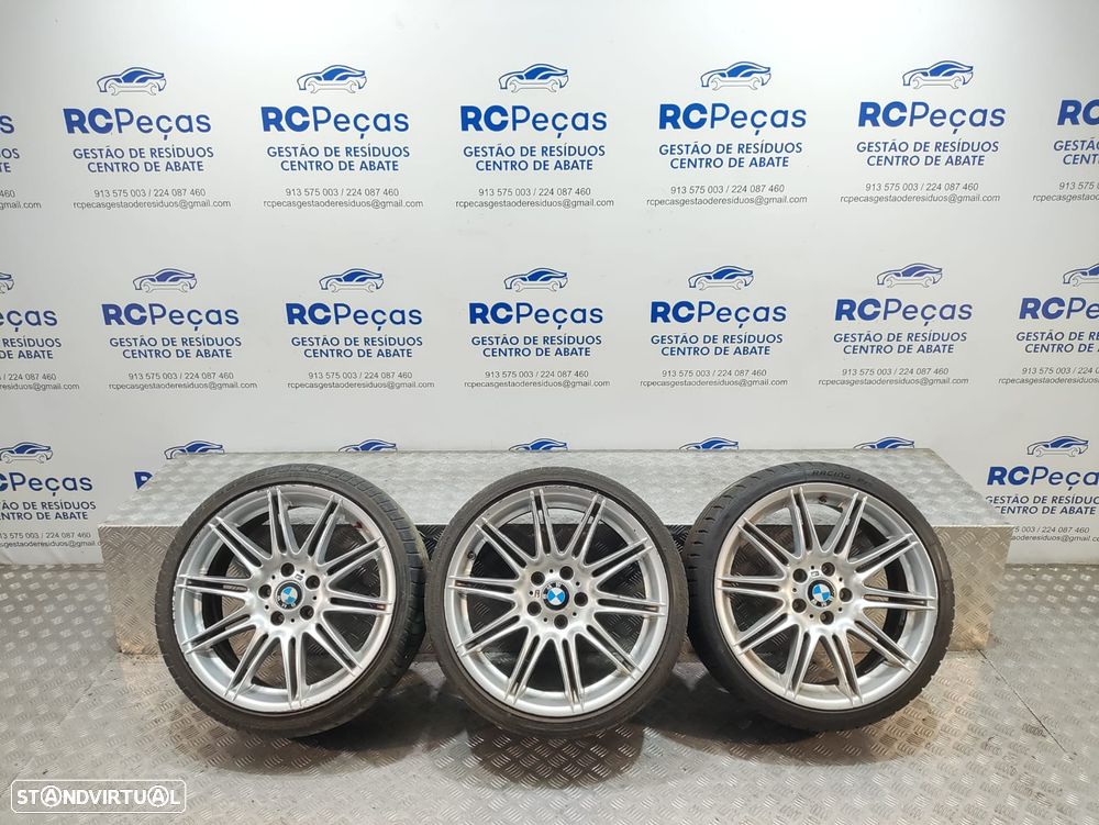Conjunto 2 Jantes BMW 19 8J ET37 5x120 Style 225M Serie 3 E90 E91 E92 E93 - 9