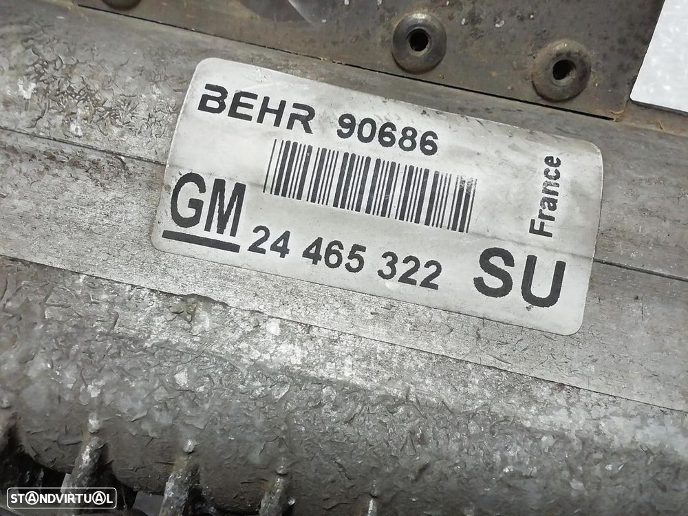 CONDENSADOR / RADIADOR AR CONDICIONADO OPEL ZAFIRA A LIMUSINA 2002 -24465322 - 3