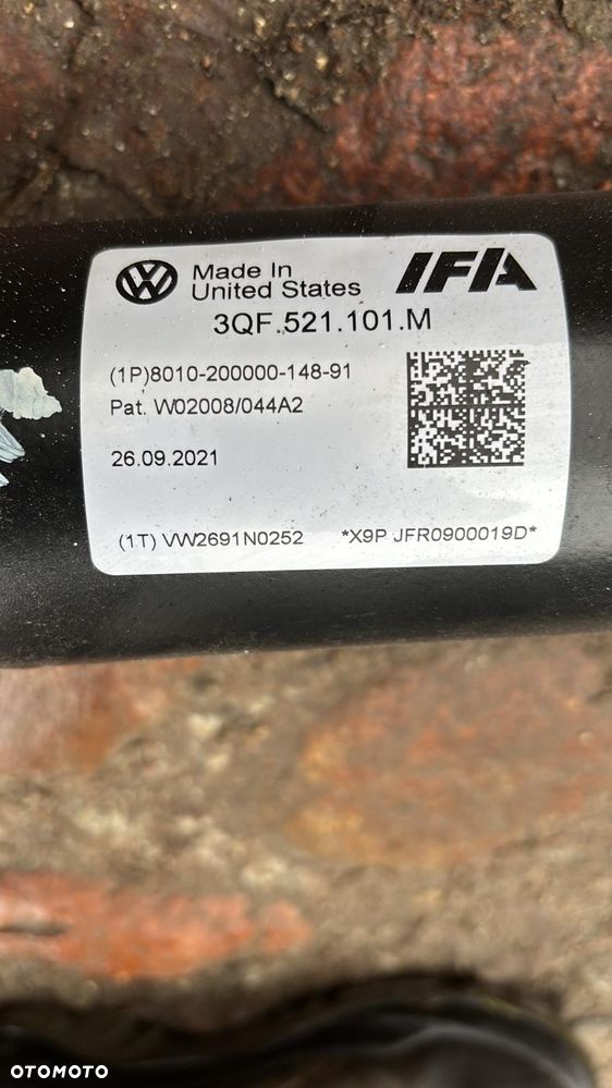 WAŁ NAPĘDOWY VW ATLAS 2021 ROK 3.6 B 3QF521101M - 2