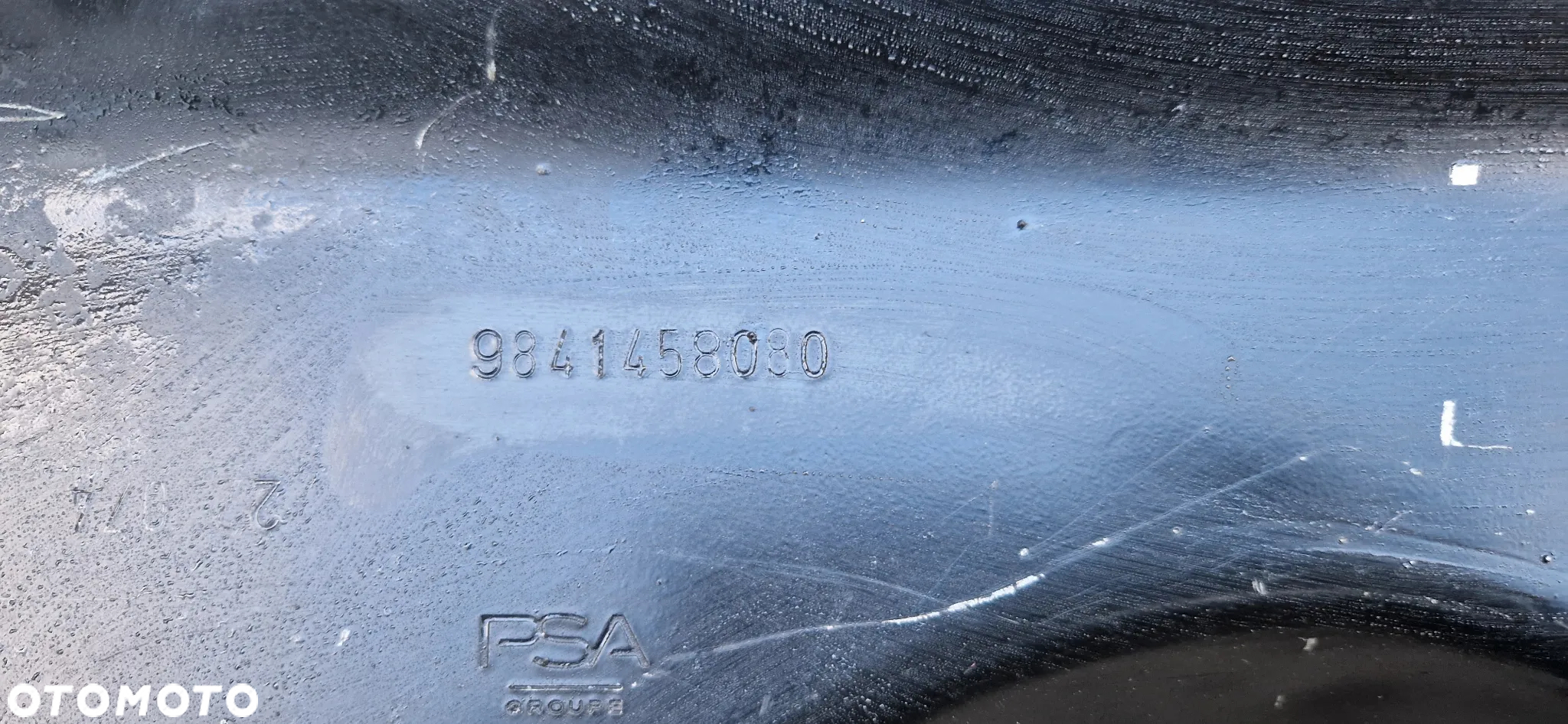 WÓZEK SANKI PRZÓD OPEL MERIVA B C4 III PEUGEOT 208 2008 II 9841458080 - 3