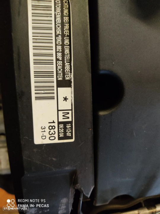Motor completo 2.0TDi 140cv/REF BKD - 2