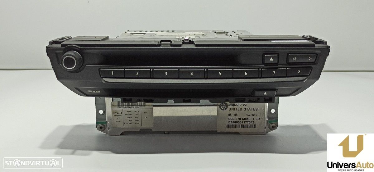 SISTEMA AUDIO / RADIO CD BMW X5 (E70) 3.0D - 1