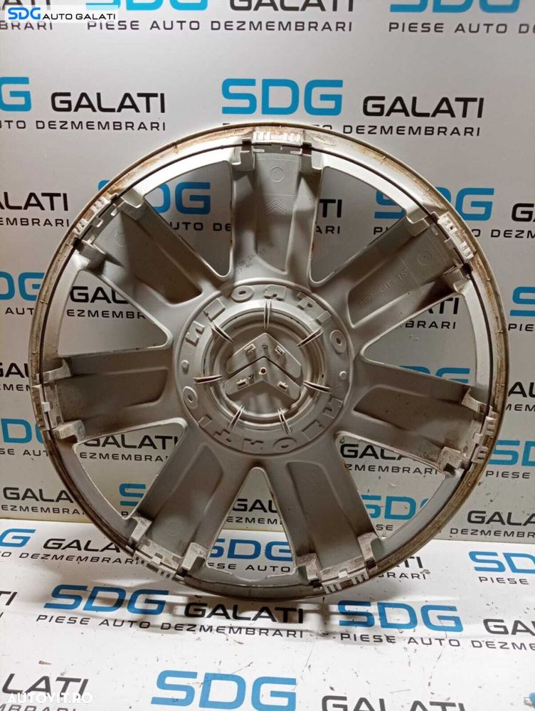 Capac Ornament Janta Roata Citroen C4 1 2004 - 2011 Cod 9657734780 [M7405] - 2