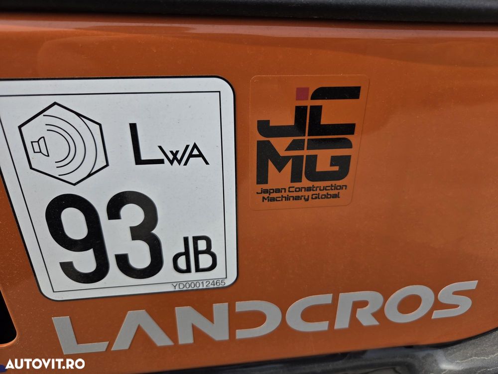 Hitachi ZX10, 1,3 tone, adanci sapare 2m, CUPLA RAPIDA+3 cupe, inst picon pe brate, senile cauciuc extensibile, produs in JAPONIA, posibilitate leasing 5 ani-PROMOTIE 19.500 EUR+Tva - 14