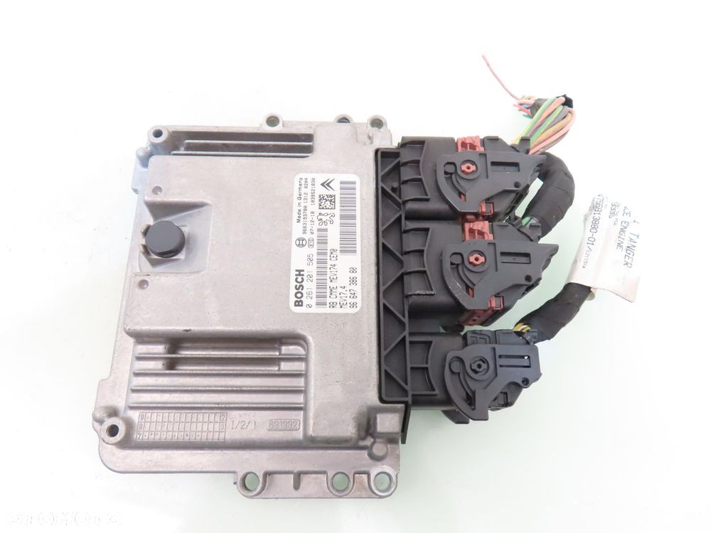 STEROWNIK PEUGEOT 308 1.4 16V VTI 0261201505 9664738680 - 3