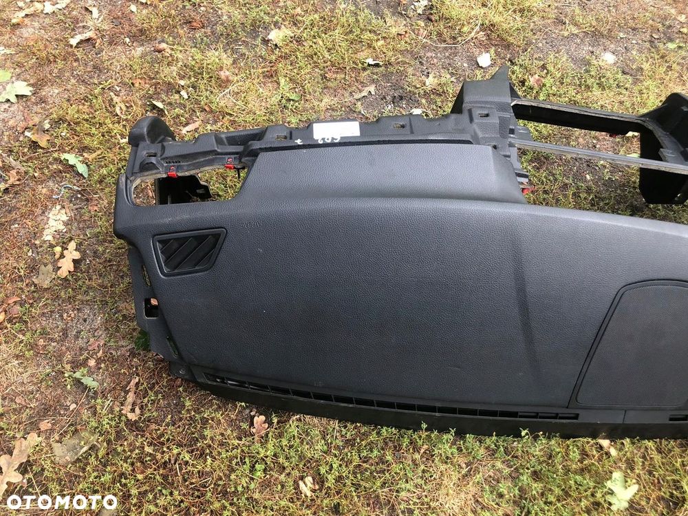 BMW 5 F10 F11 DESKA KONSOLA CZARNA IGŁA HEADUP - 3