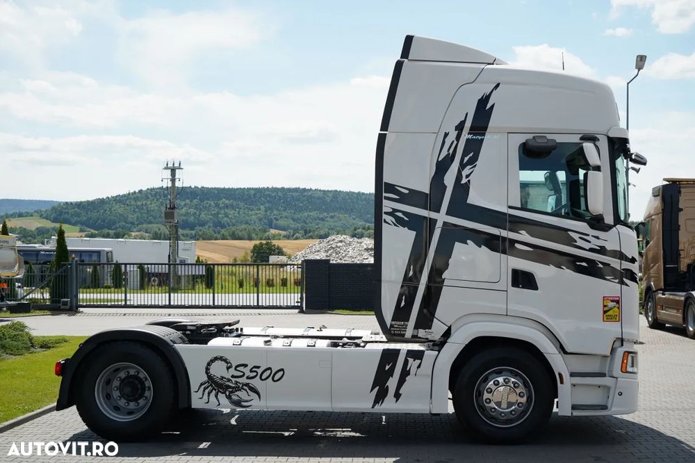 Scania S 500 / RETARDER / FULL AIRMATIC / ANVELOPE 100% / CONTRACT DE SERVICE POST-SERVICE - 9