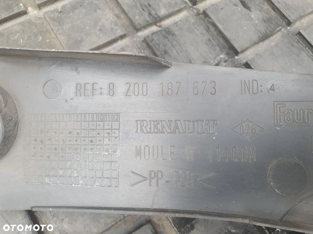 OSŁONA PASA LEWA RENAULT SCENIC II 8200187673 - 3