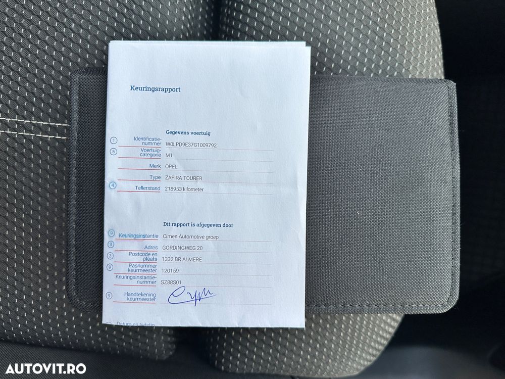 Opel Zafira Tourer 1.6 CDTI ecoFLEX Start/Stop Business Edition - 37