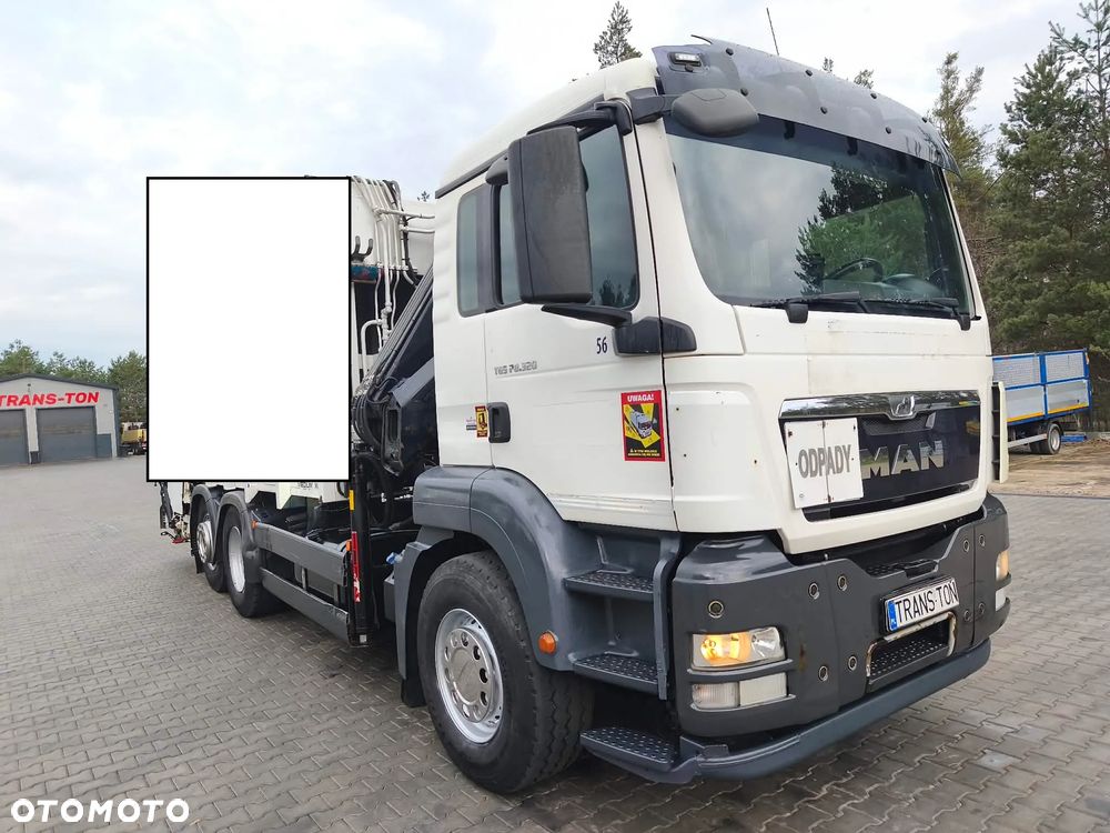 MAN TGS 28.320 hds hiab 144-4 2013 rok oś skretna Mały Przebieg - 9