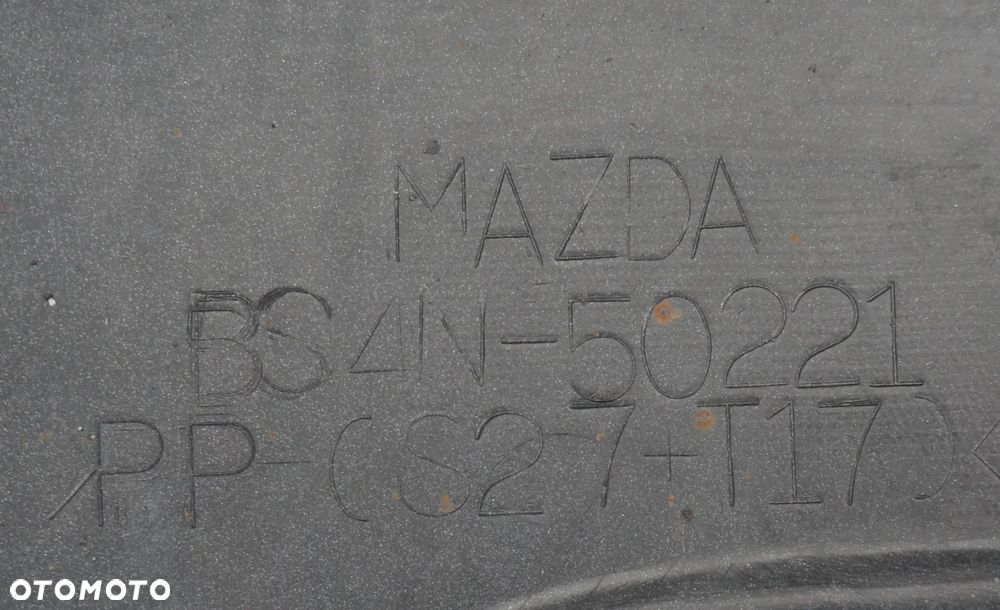 MAZDA 3 BK sedan 2006 - 2009 zderzak tył ORYGINAŁ OE - 8