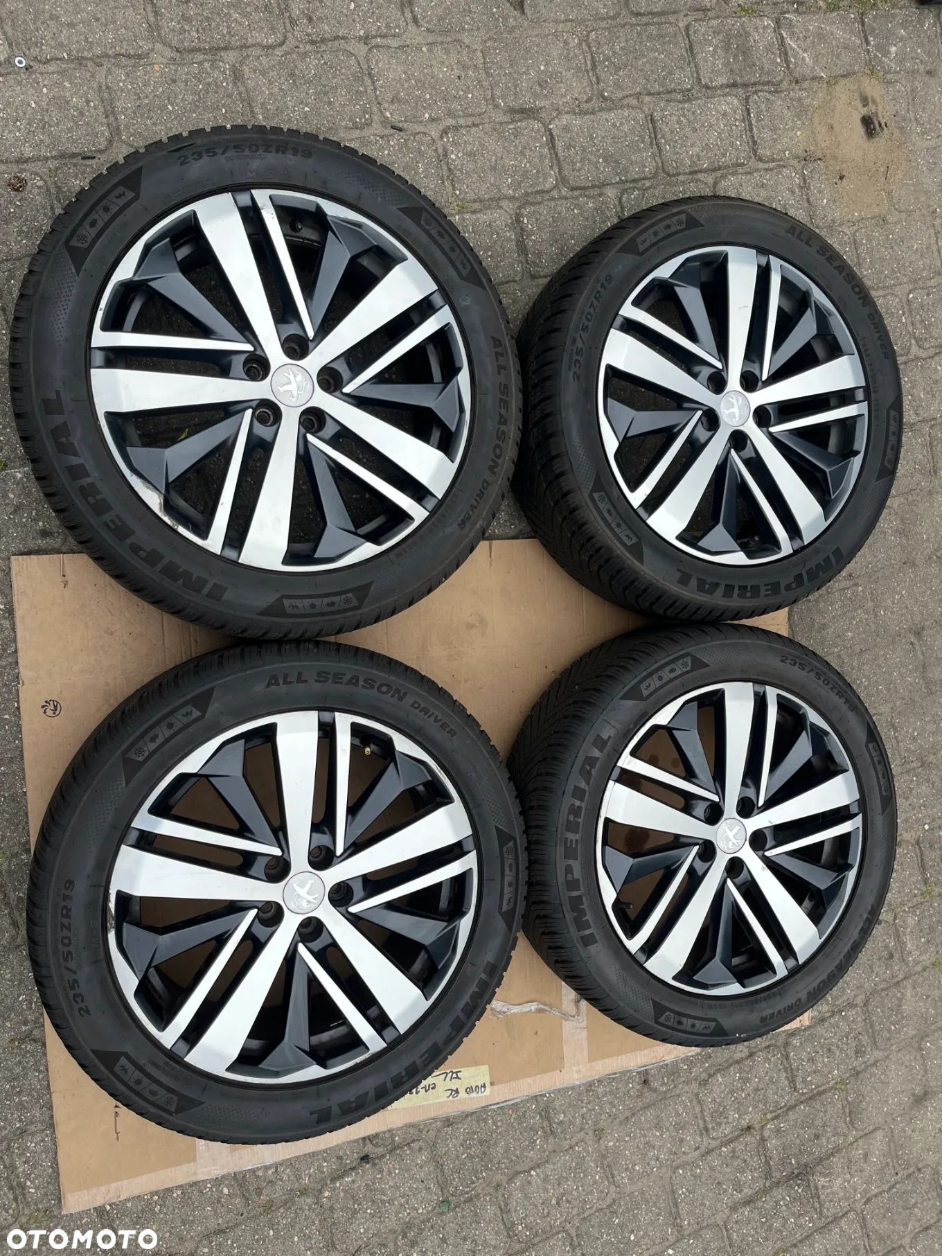PEUGEOT 3008 II 5008 II GT 7,5x19 ET42 9820411177 FELGI ORYGINAŁ - 1