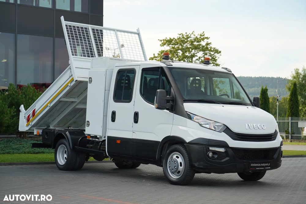 Iveco DAILY 35-180 / BASCULĂ DIN ALUMINIU / CU 6 LOCURI / DOUĂ / MANUALĂ / IMPORTATĂ - 4