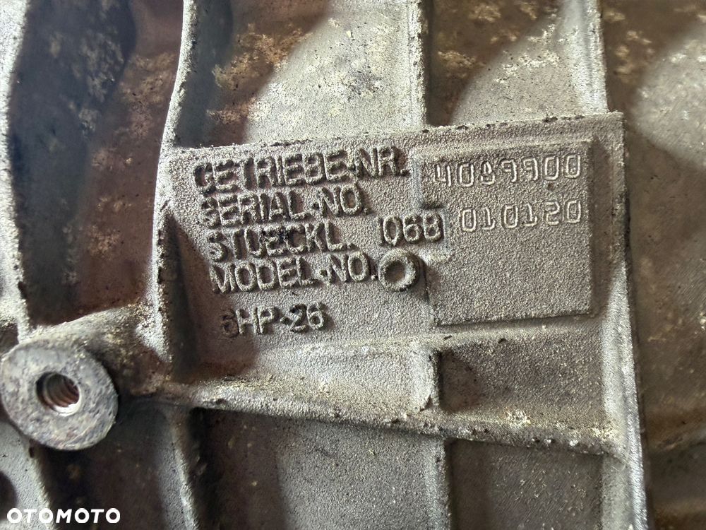 Skrzynia biegów Automatyczna automat e60 e61 535d 272KM na stary wybierak 6hp-26 - 5