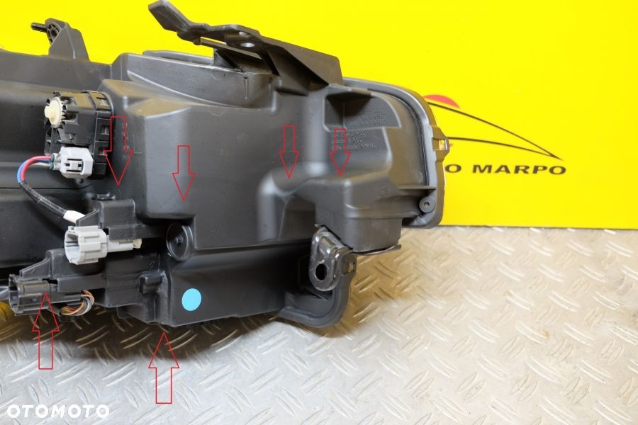 INFINITI QX80 2018- REFLEKTOR LAMPA FULL LED NIESKRĘTNA LEWA USA - 11