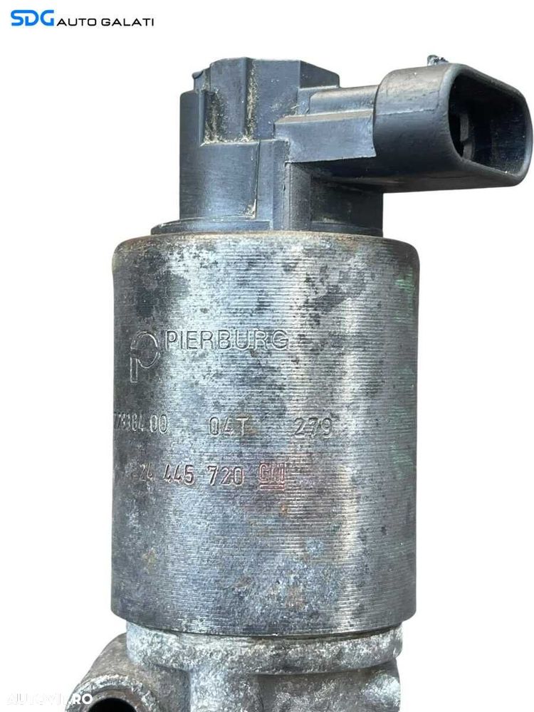 EGR Opel Vectra C 1.6 Z16XEP 2002 - 2008 Cod 24445720 5851586 [N0099] - 3