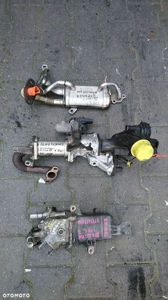 RENAULT CHŁODNICA CHŁODNICZKA EGR RECYRKULACJI SPALIN - 4