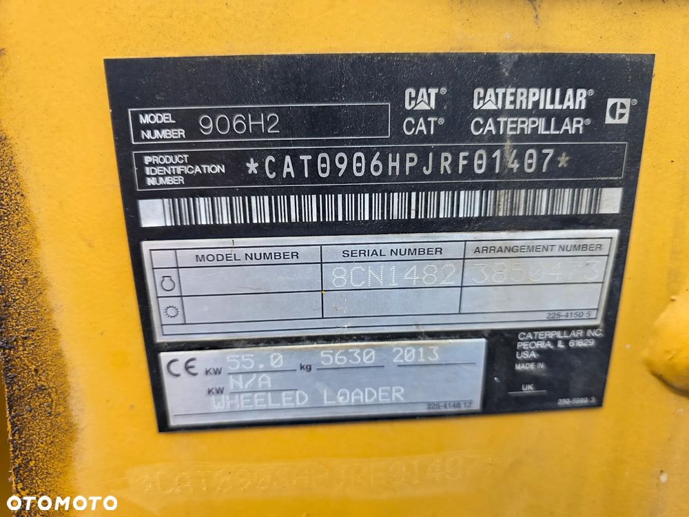 Caterpillar Cat 906 H2  Volvo Liebherr Atlas - 9