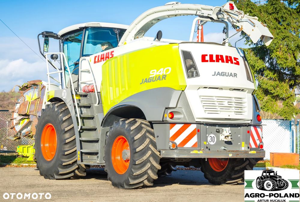 Claas JAGUAR 940 (497) - 2014 ROK - 4X4 - 40 km/h + ORBIS 600 + PU 300 - 5