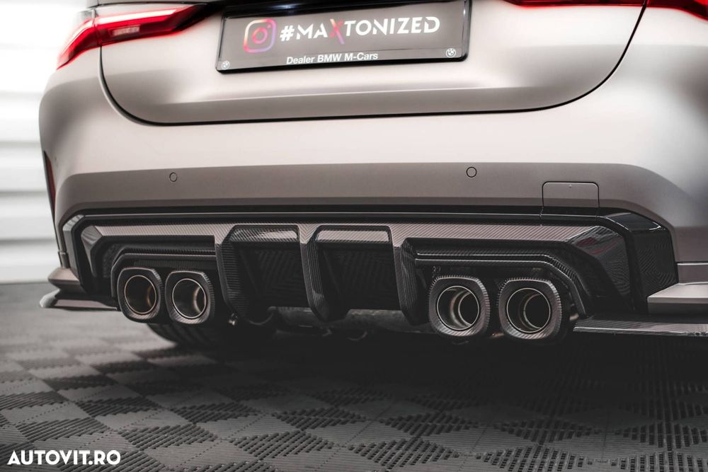 Pachet Exterior Prelungiri compatibil cu BMW M4 G82 Maxton Design Carbon - 14
