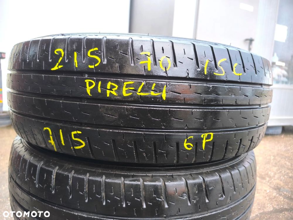 215/70R15C 15 C 109/107S Opony Letnie Lato PIRELLI CARRIER 7mm Legnica ALU-RAD 215/70 - 4