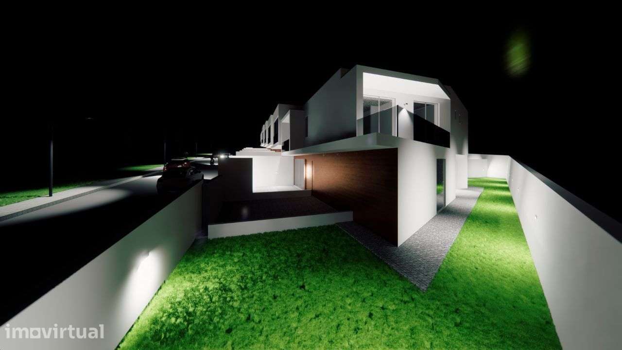 Magnífica moradia T4 nova de 3 frentes em Mozelos - Grande imagem: 3/35