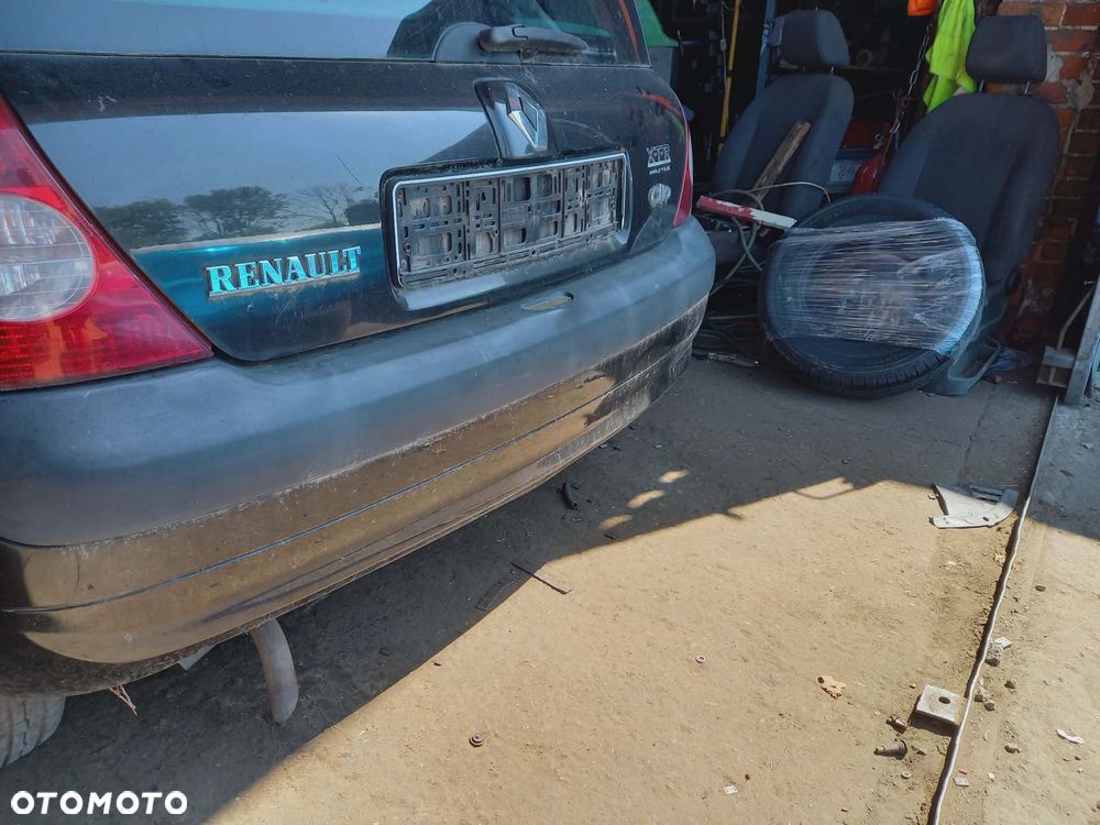 Części  Renault Clio II  5- drzwi  ZDERZAK TYŁ CZARNY - 1